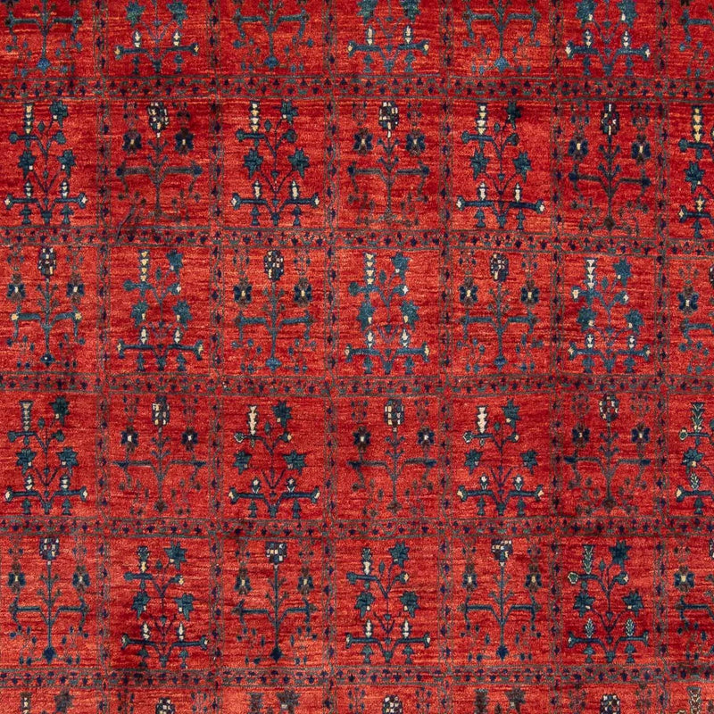 Tapis Gabbeh - Persan Kashkuli - 345 x 260 cm - rouge foncé
