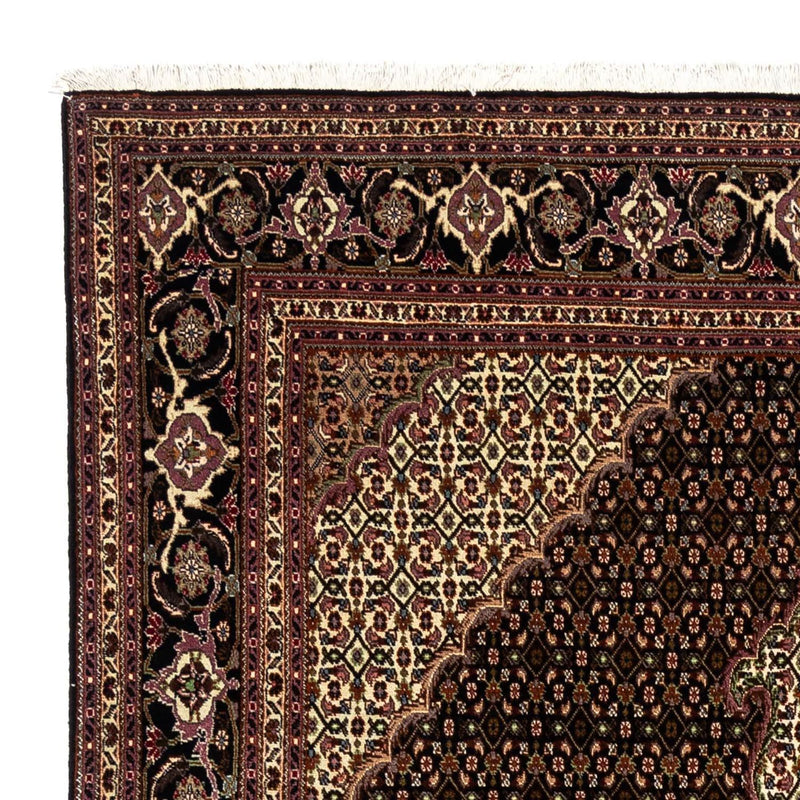 Tapis persan - Tabriz - Royal - 298 x 207 cm - bleu foncé