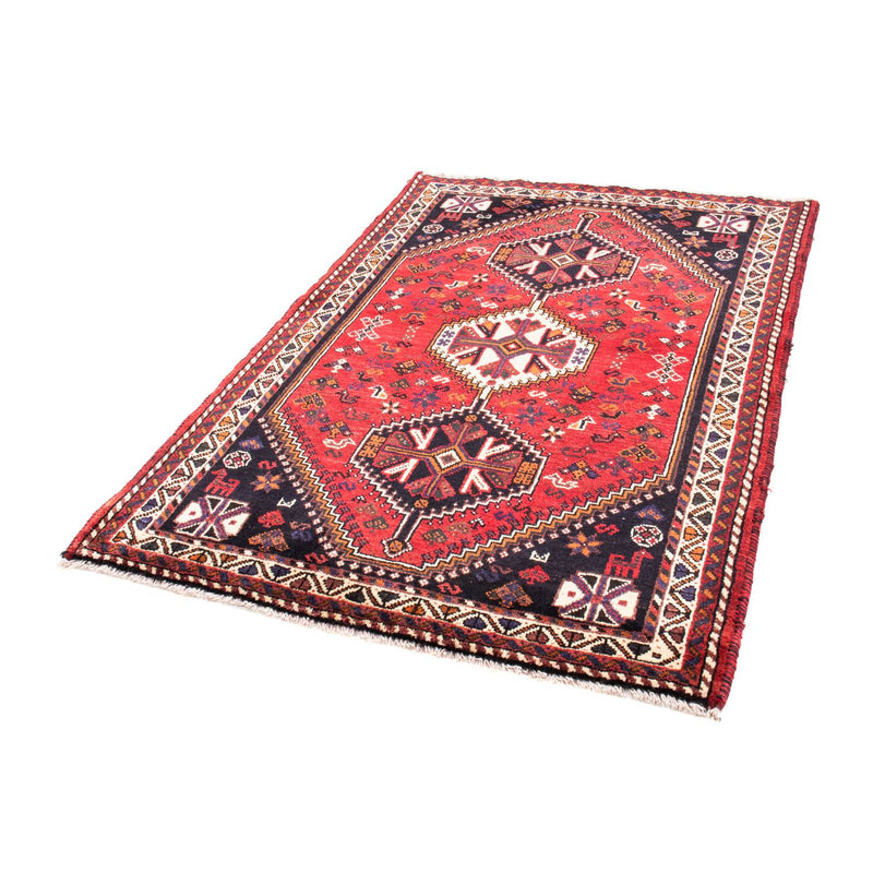 Tapis persan - Nomadic - 169 x 115 cm - rouge foncé