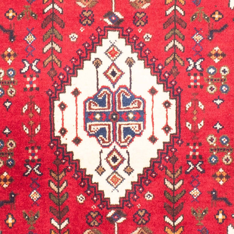 Tapis persan - Nomadic - 153 x 105 cm - rouge foncé