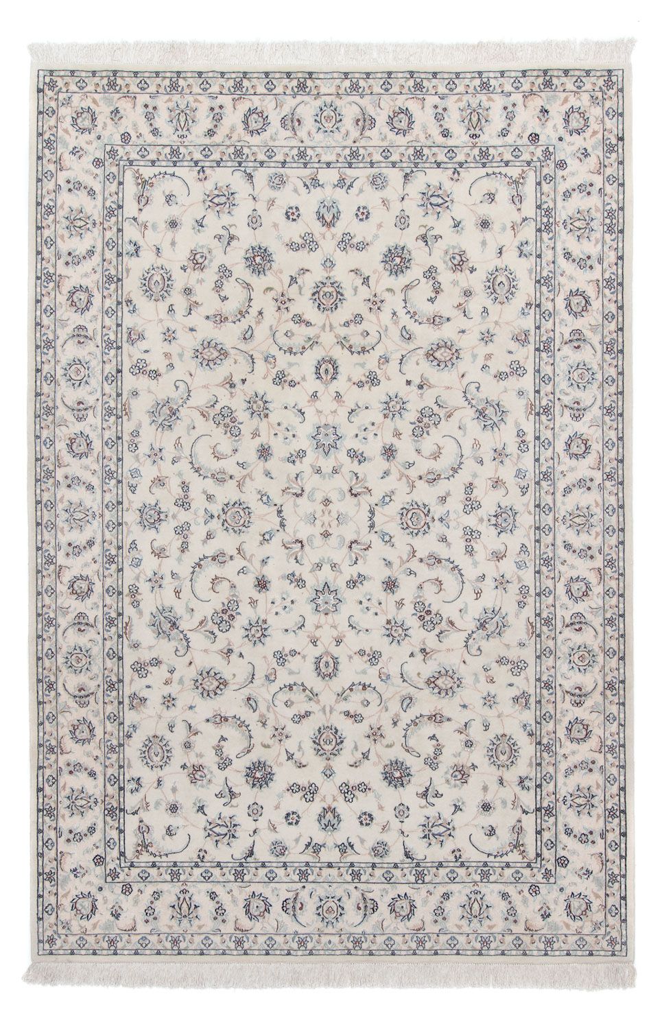 Tapis persan - Nain - Royal - 298 x 199 cm - argent
