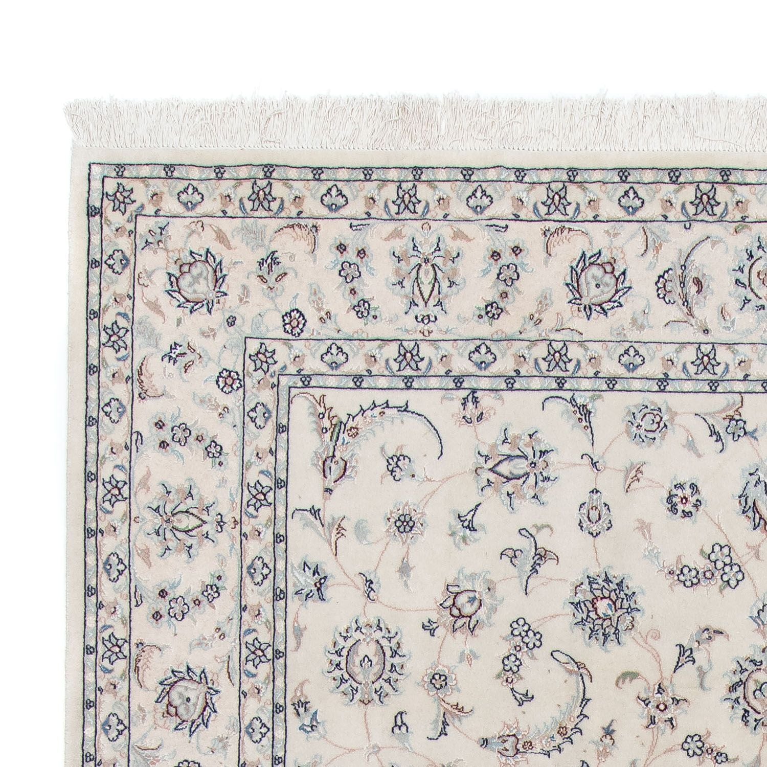 Tapis persan - Nain - Royal - 298 x 199 cm - argent