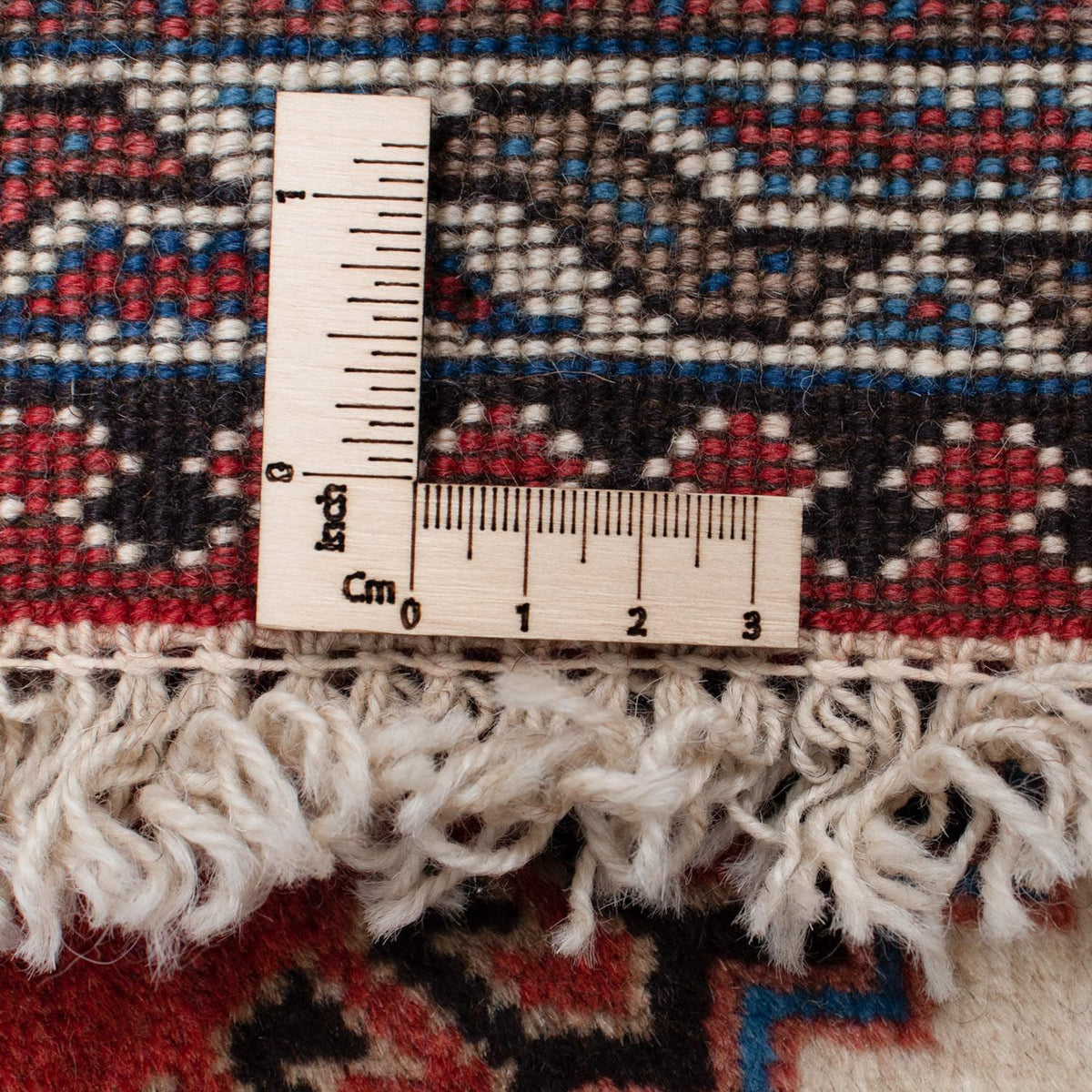 Tapis de couloir Tapis persan - Nomadic - 148 x 59 cm - rouge foncé