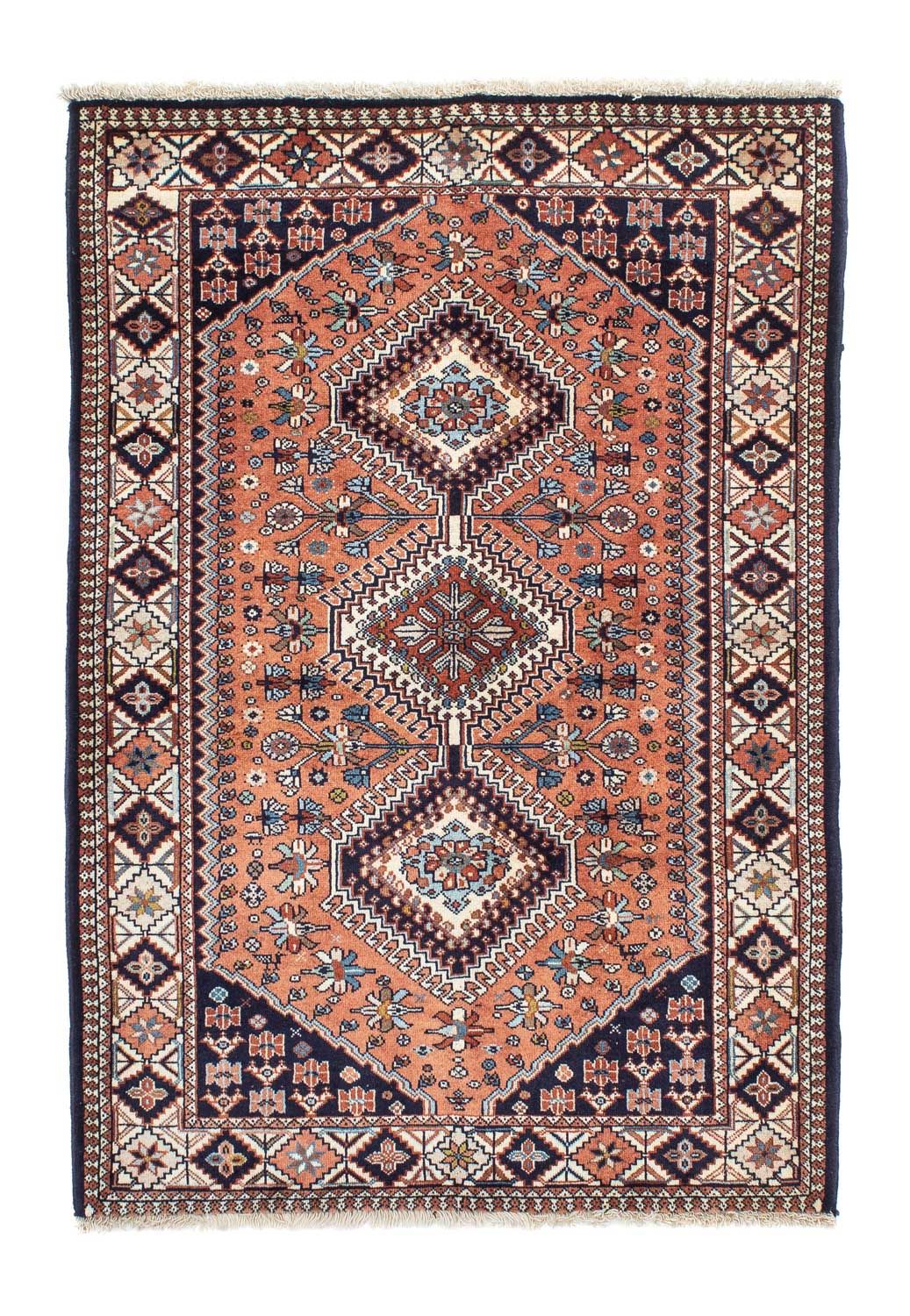 Tapis persan - Nomadic - 152 x 100 cm - rouge clair