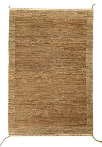 Tapis Gabbeh - Indus - 93 x 60 cm - marron