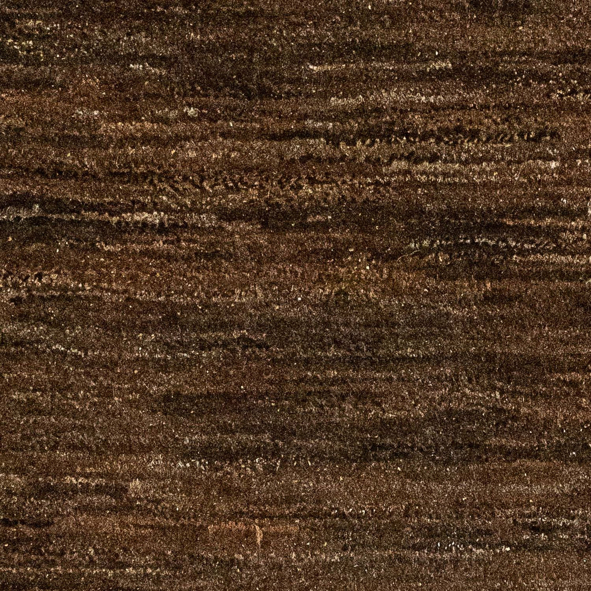 Tapis Gabbeh - Indus - 96 x 62 cm - marron foncé