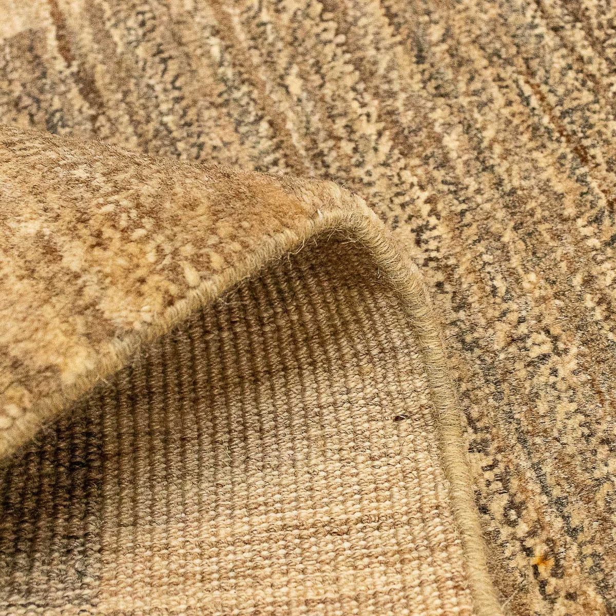 Tapis Gabbeh - Indus - 95 x 61 cm - marron clair