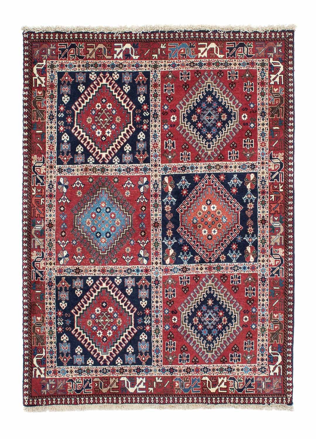 Tapis persan - Nomadic - 145 x 100 cm - rouge