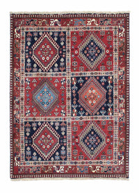 Tapis persan - Nomadic - 145 x 100 cm - rouge
