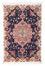 Tapis persan - Tabriz - Royal - 90 x 60 cm - bleu foncé