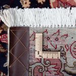 Tapis persan - Tabriz - Royal - 90 x 60 cm - bleu foncé