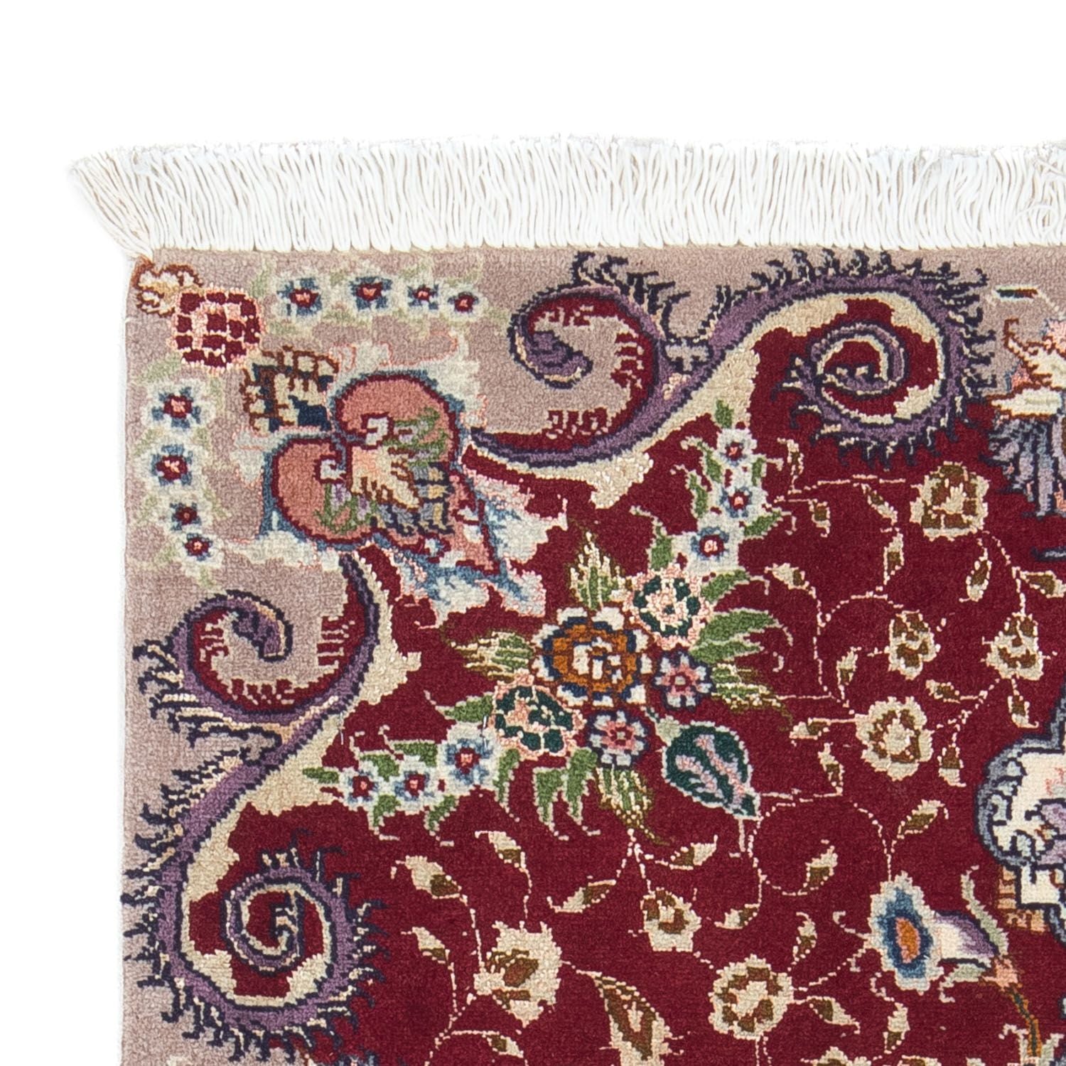 Tapis persan - Tabriz - Royal - 93 x 63 cm - rouge