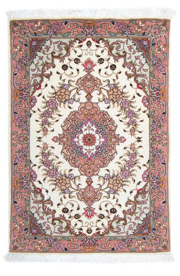 Tapis persan - Tabriz - Royal - 90 x 60 cm - beige