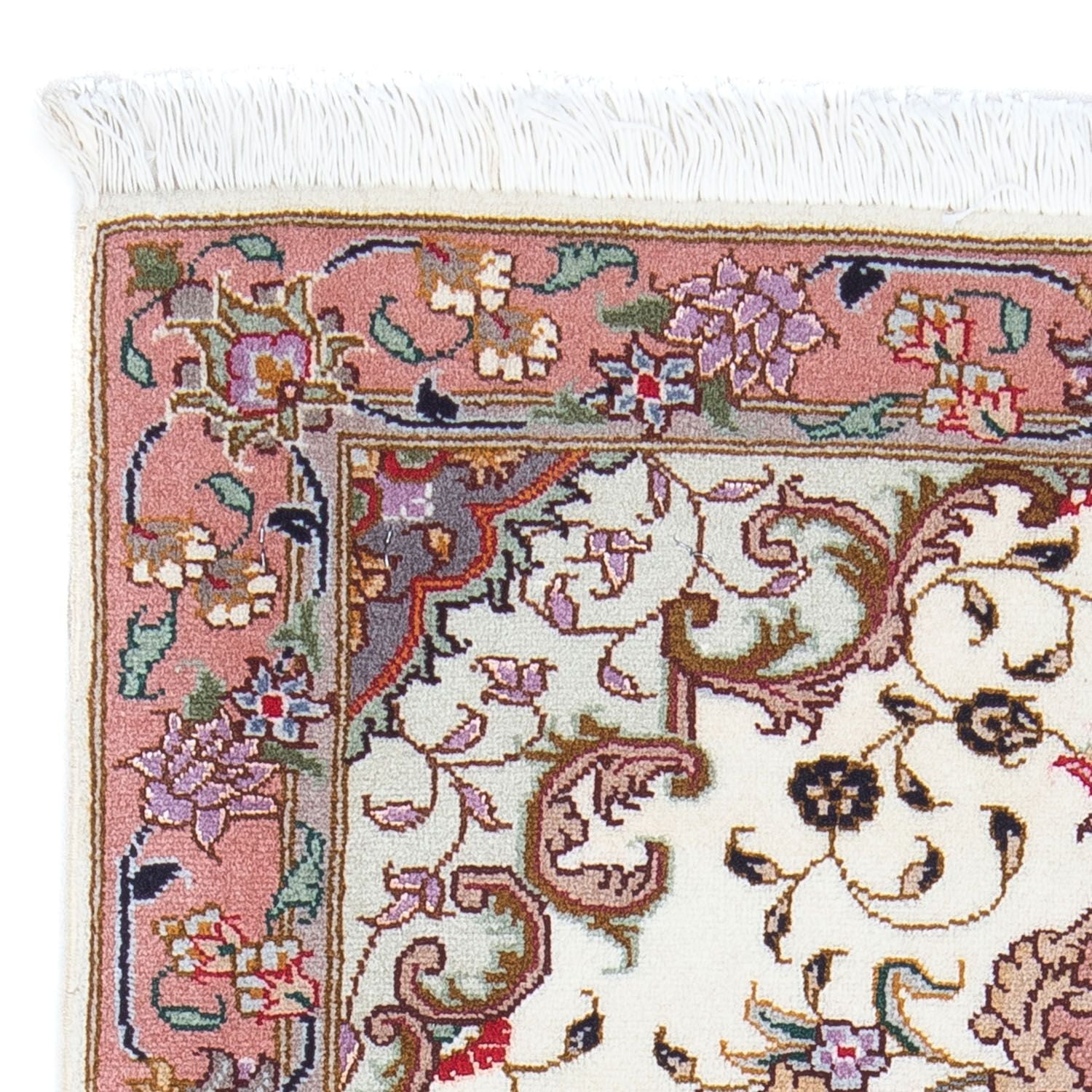 Tapis persan - Tabriz - Royal - 90 x 60 cm - beige