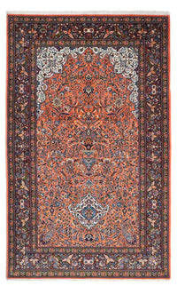 Tapis persan - Ghom - 219 x 135 cm - rouille