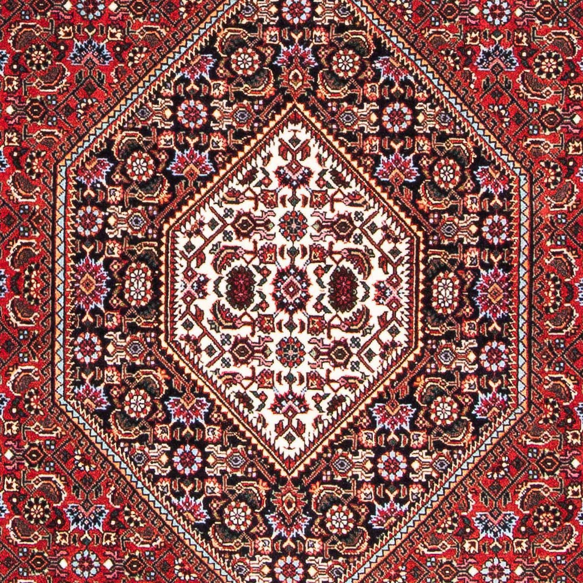 Tapis persan - Bidjar - 181 x 111 cm - rouge
