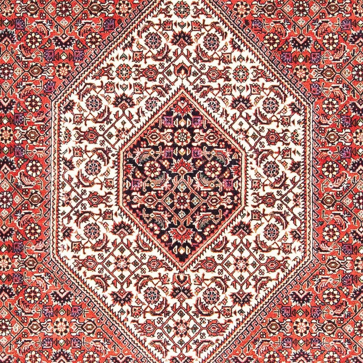 Tapis persan - Bidjar - 170 x 110 cm - rouge