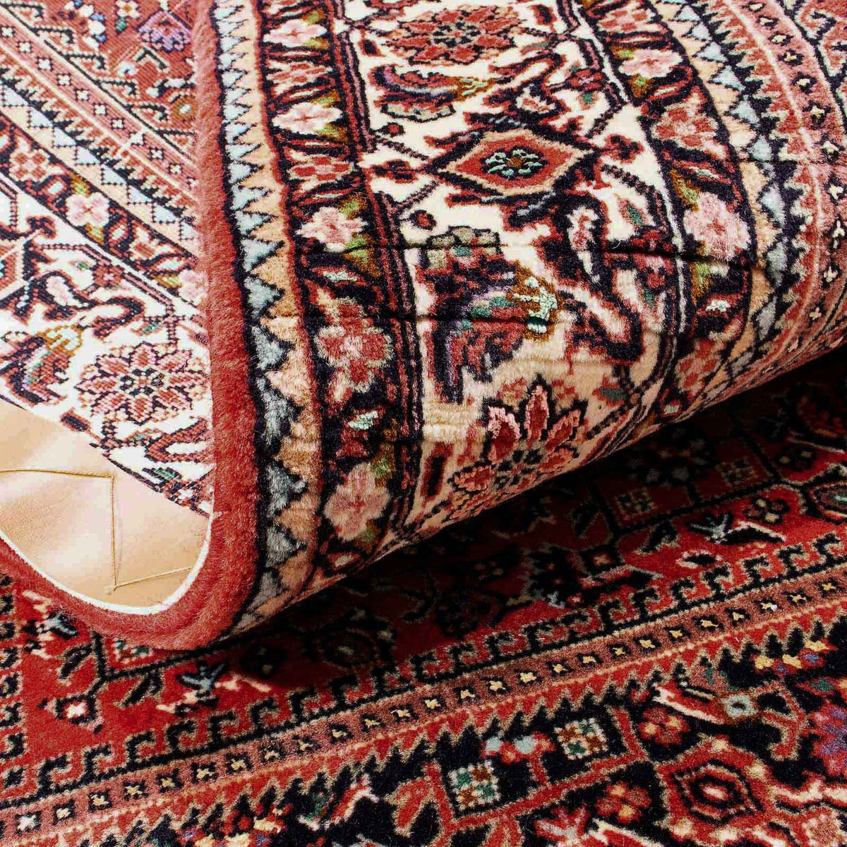 Tapis persan - Bidjar - 170 x 110 cm - rouge