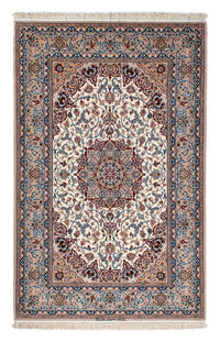 Tapis en soie - Ghom soie - Premium - 202 x 128 cm - beige