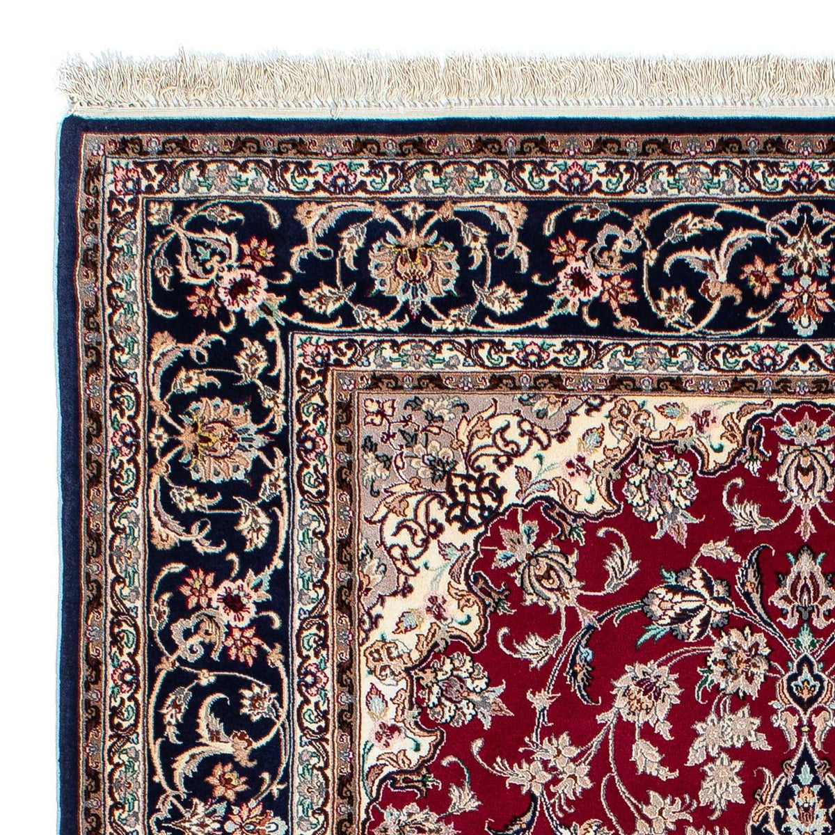 Tapis de Qom en soie Tapis 130x200cm - Tapis persan