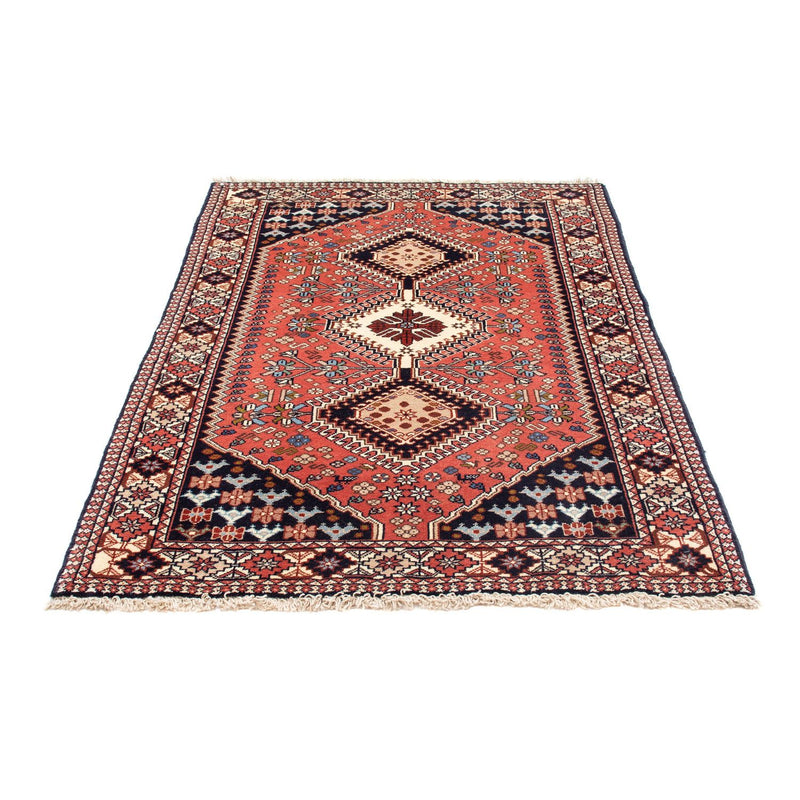 Tapis persan - Nomadic - 150 x 100 cm - rouge clair