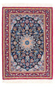 Tapis d'Isfahan Tapis 72x104cm - Tapis persan - bleu foncé
