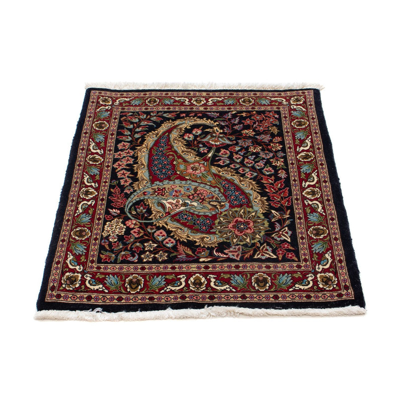 Tapis persan - Classique - 80 x 63 cm - noir