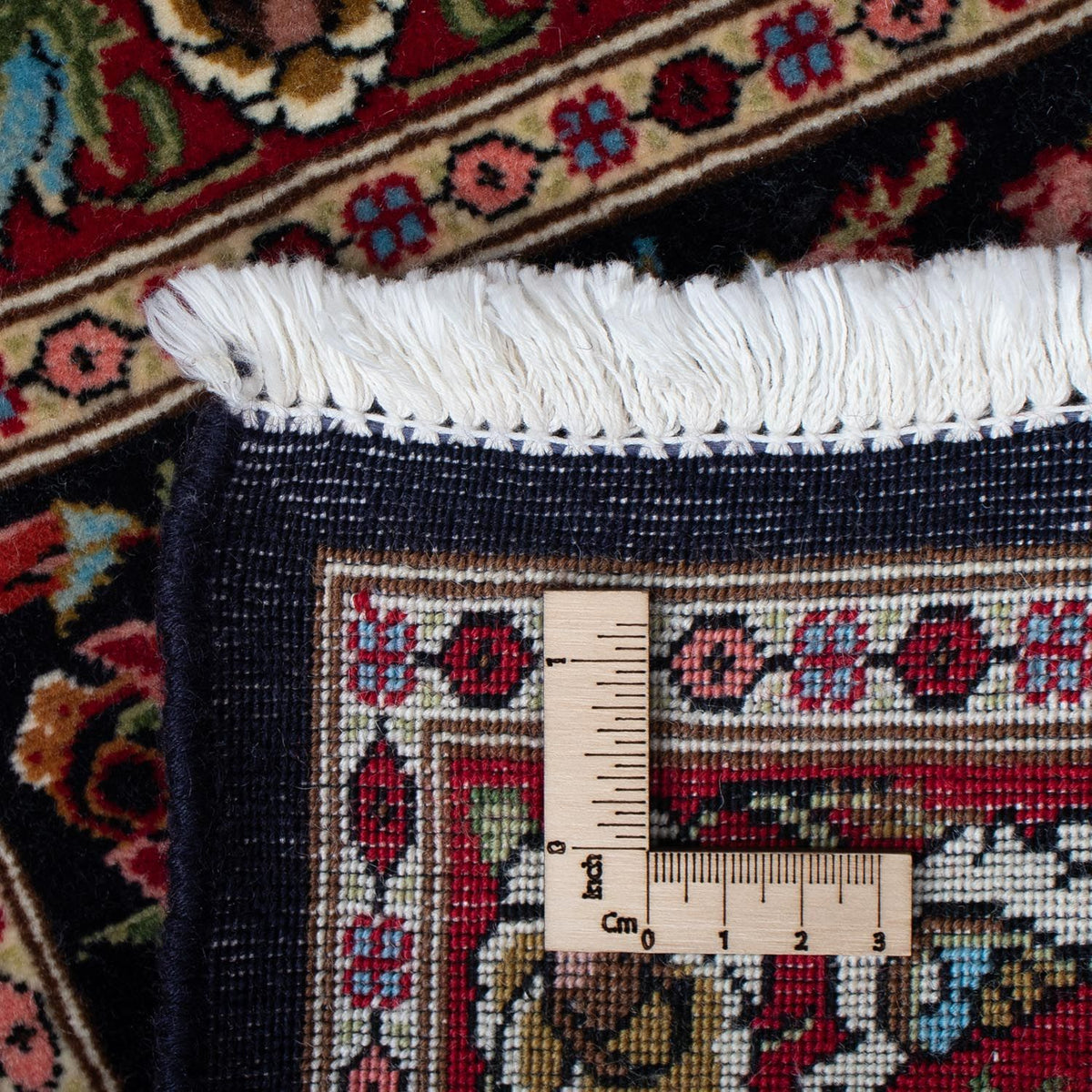 Tapis persan - Classique - 80 x 63 cm - noir