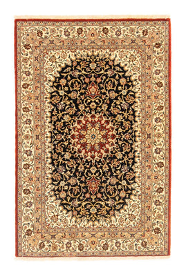 Tapis persan - Ghom - 160 x 103 cm - noir
