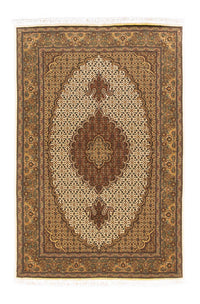 Tapis persan - Tabriz - 155 x 102 cm - beige