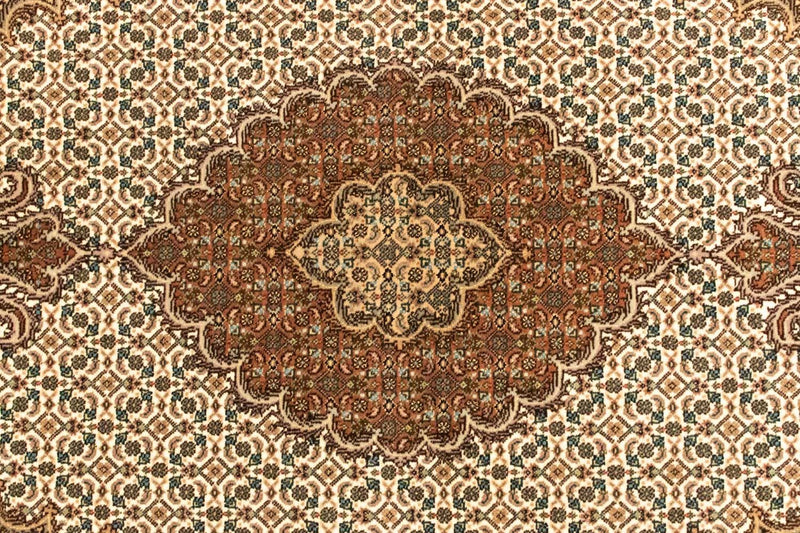 Tapis persan - Tabriz - 155 x 102 cm - beige