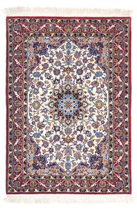 Tapis persan - Isfahan - Premium - 118 x 83 cm - beige