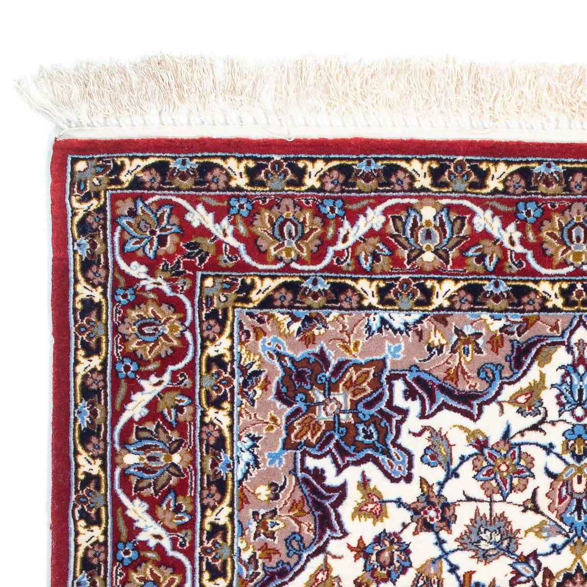 Tapis persan - Isfahan - Premium - 118 x 83 cm - beige