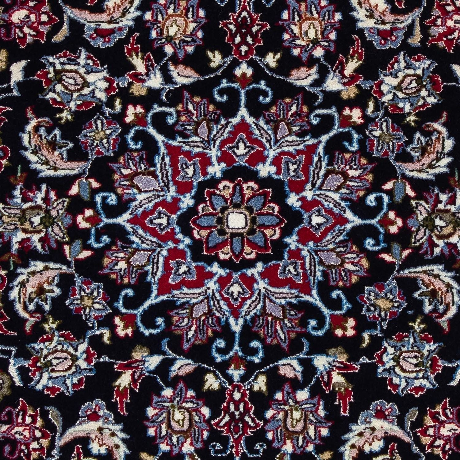 Tapis persan - Isfahan - Premium - 108 x 72 cm - rouge foncé