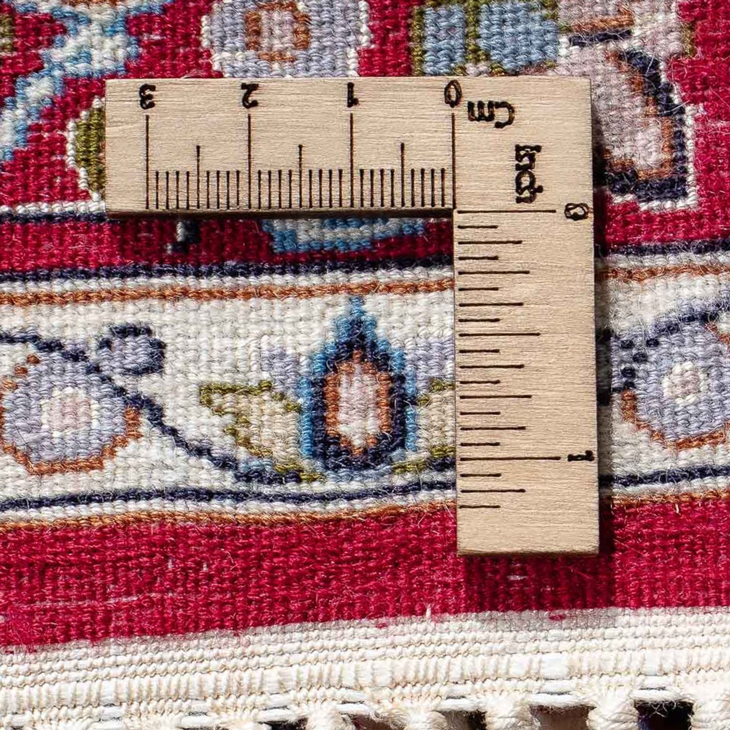Tapis persan - Isfahan - Premium - 108 x 72 cm - rouge foncé