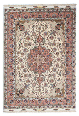 Tapis persan - Tabriz - Royal - 205 x 154 cm - beige