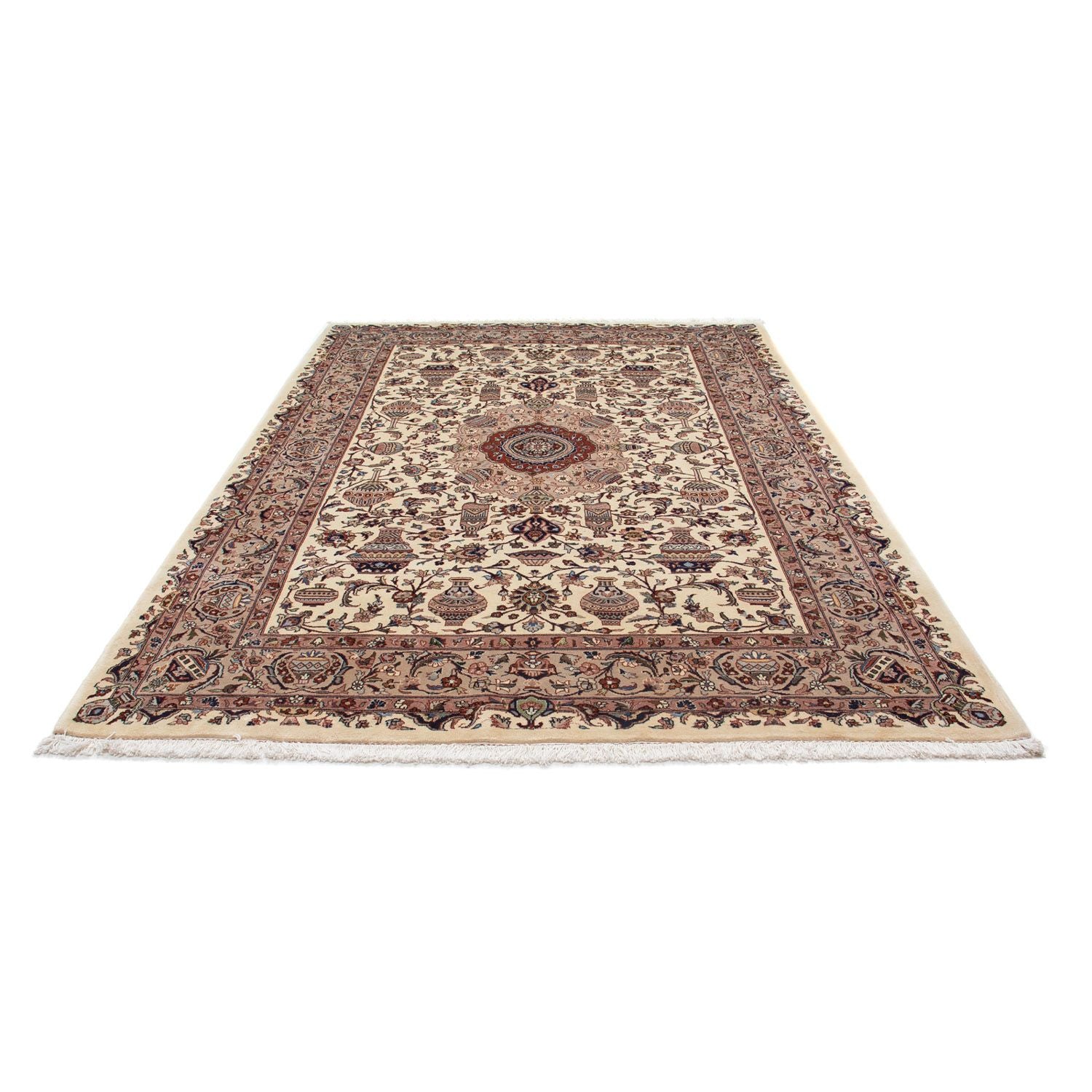 Tapis persan - Classique - 282 x 197 cm - beige
