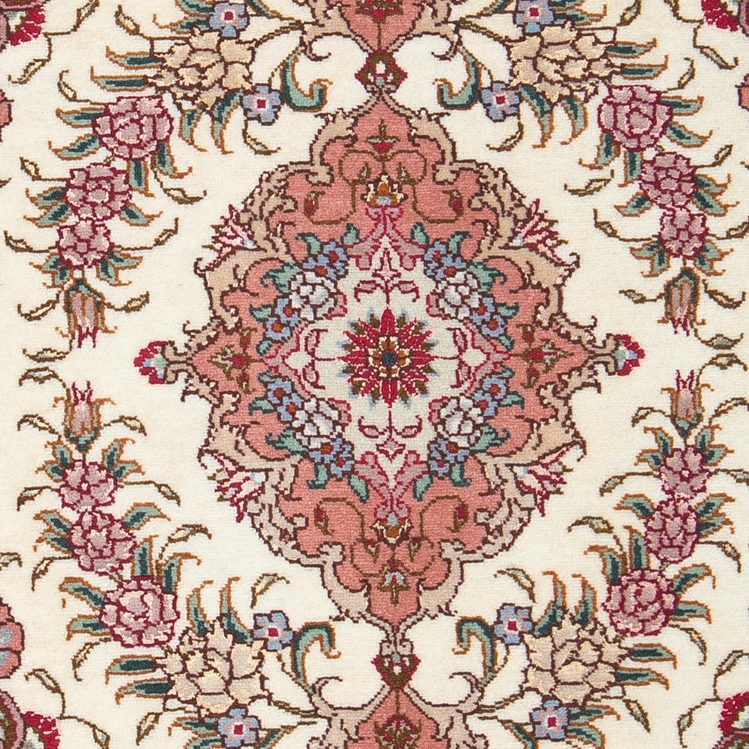 Tapis persan - Tabriz - Royal - 87 x 60 cm - beige