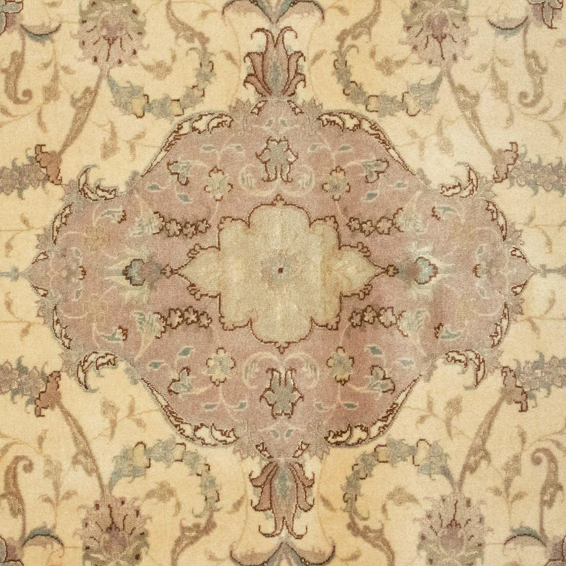 Tapis persan - Tabriz - Royal - 144 x 103 cm - beige