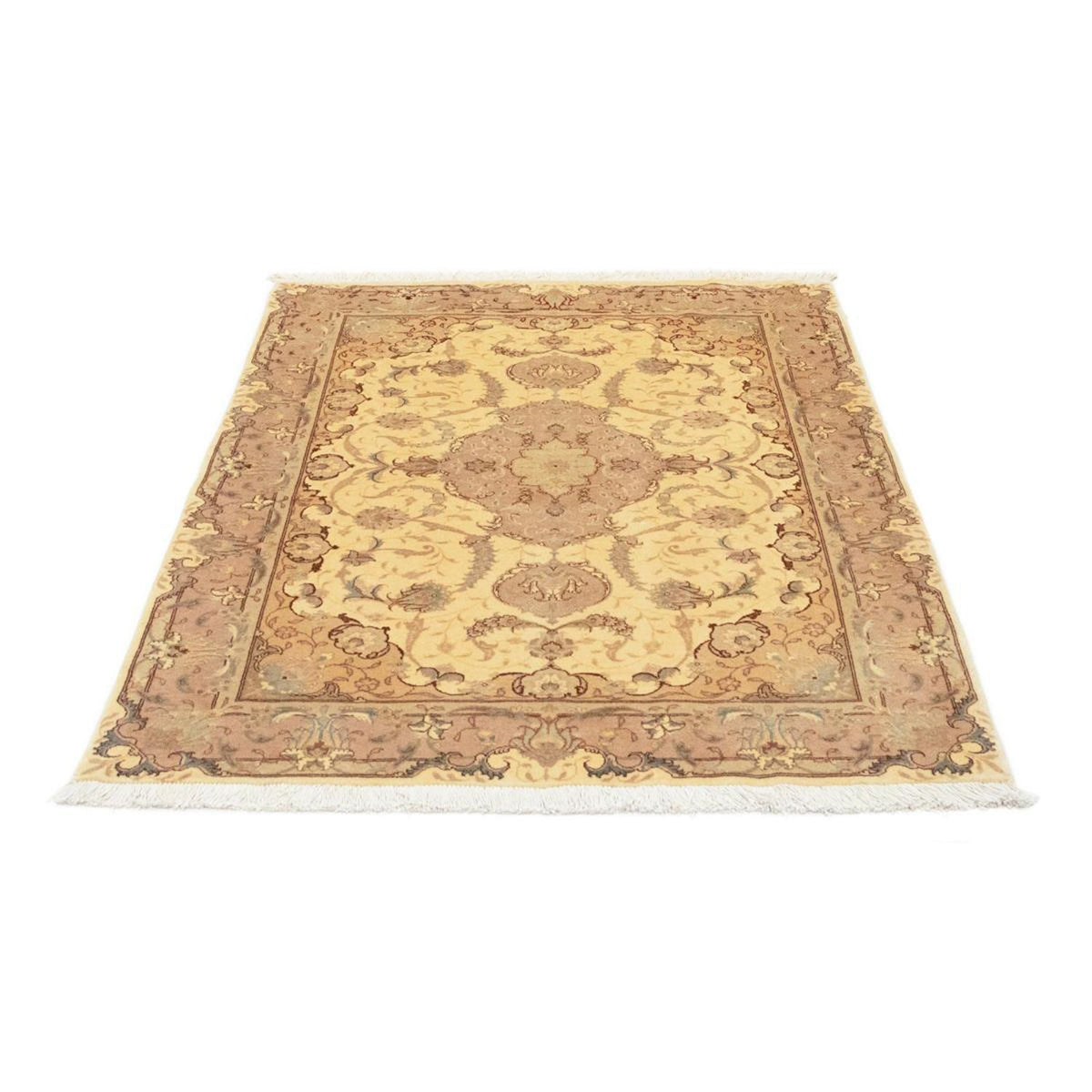 Tapis persan - Tabriz - Royal - 144 x 103 cm - beige