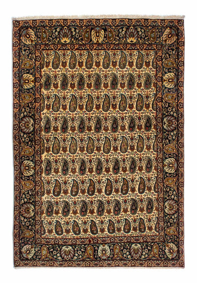 Tapis de Qom en soie Tapis 135x195cm - Tapis persan