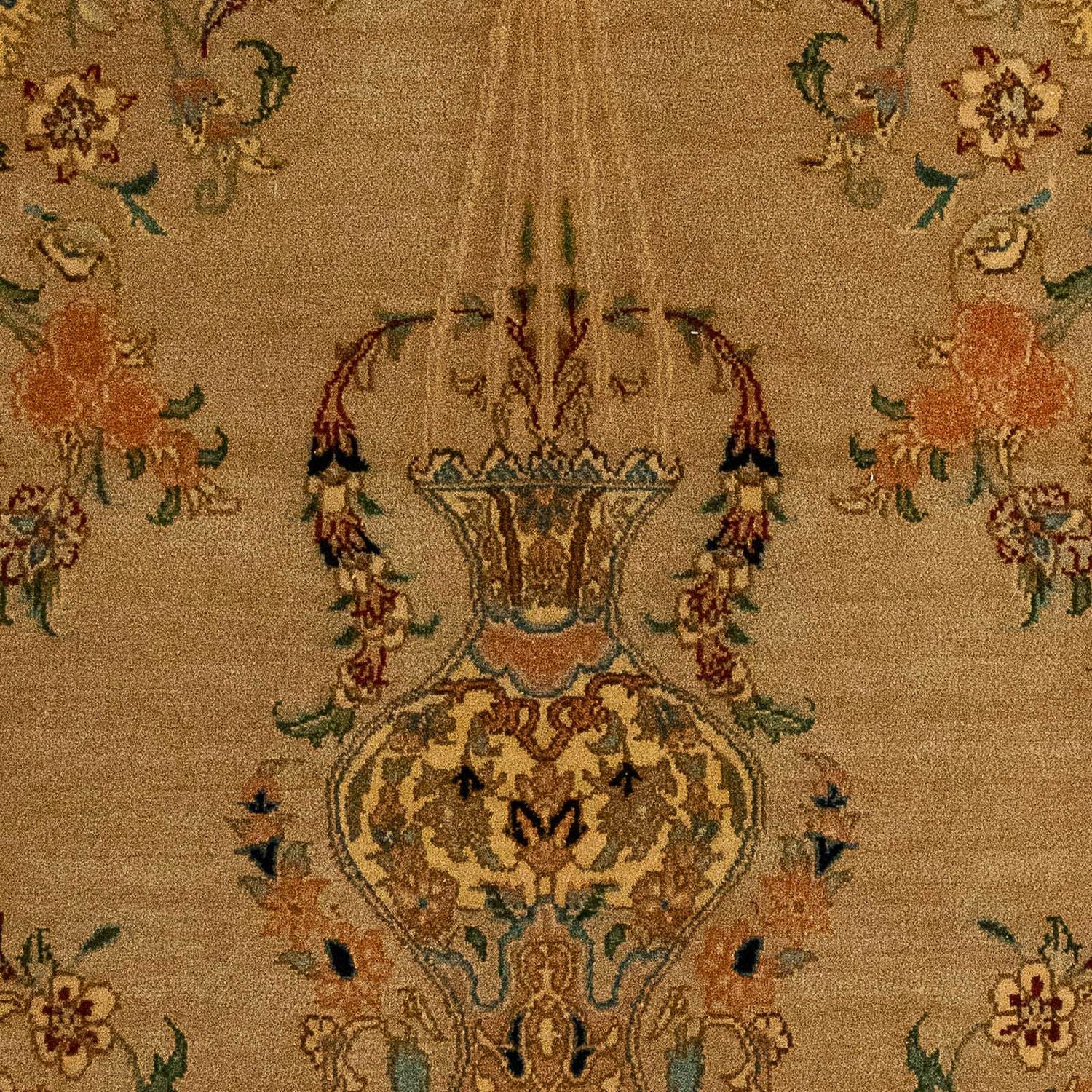 Tapis persan - Tabriz - Royal - 107 x 79 cm - marron