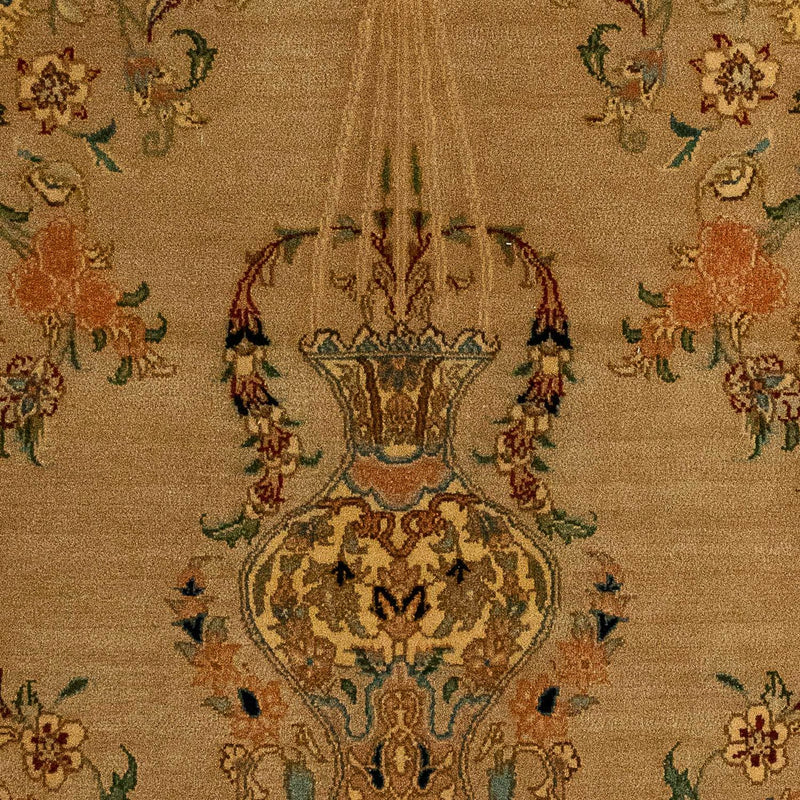 Tapis persan - Tabriz - Royal - 107 x 79 cm - marron