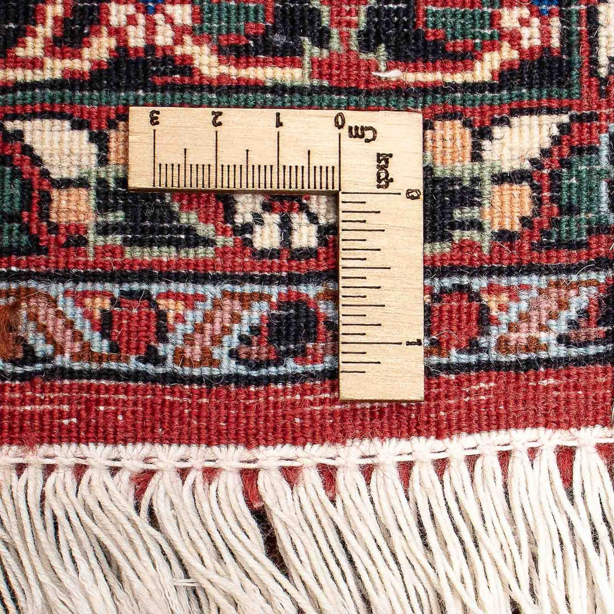 Tapis persan - Bidjar - 212 x 138 cm - rouge