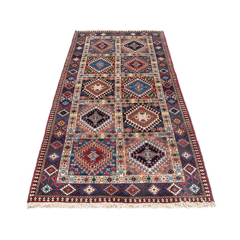 Tapis de couloir Tapis persan - Nomadic - 203 x 81 cm - bleu