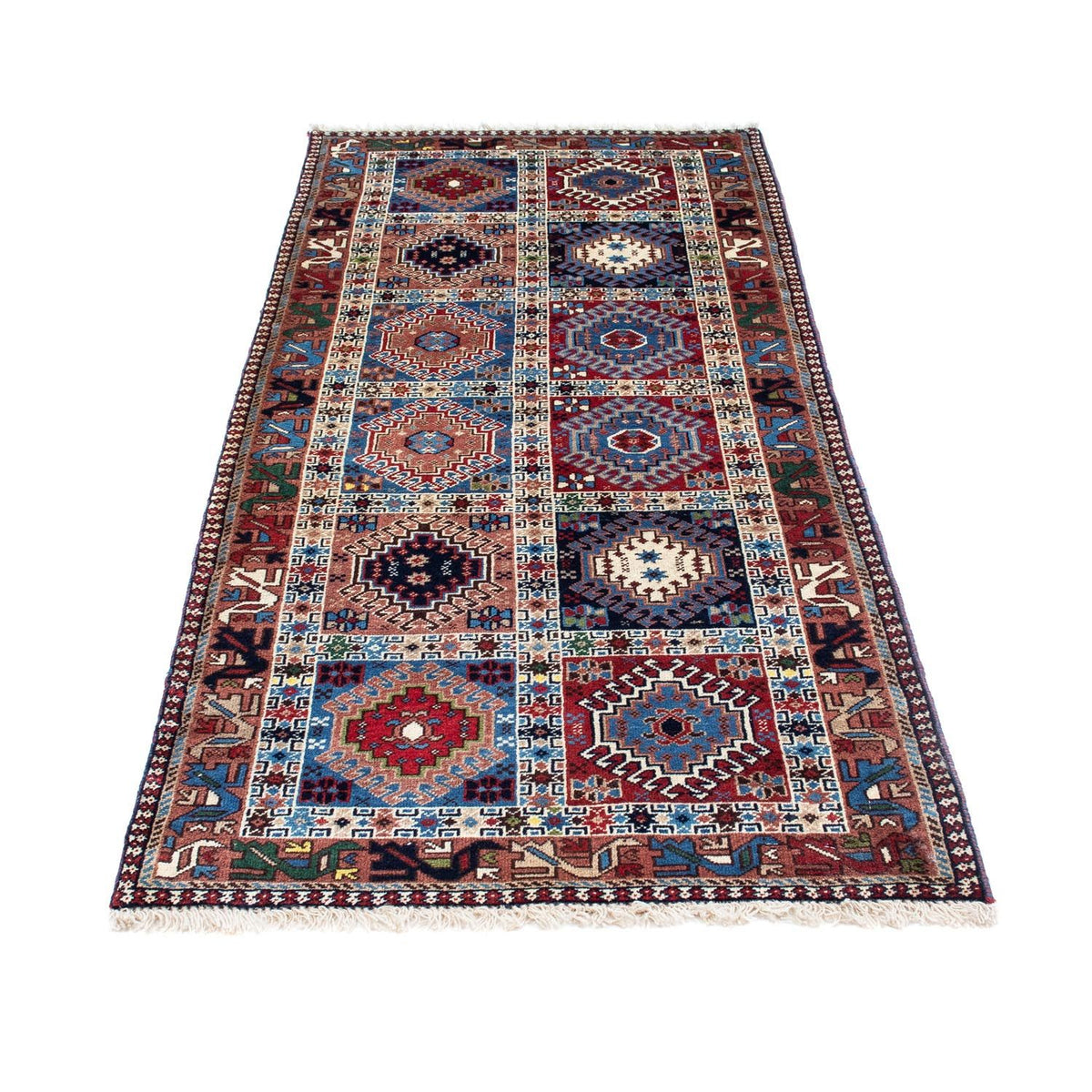 Tapis de couloir Tapis persan - Nomadic - 198 x 78 cm - rouge clair