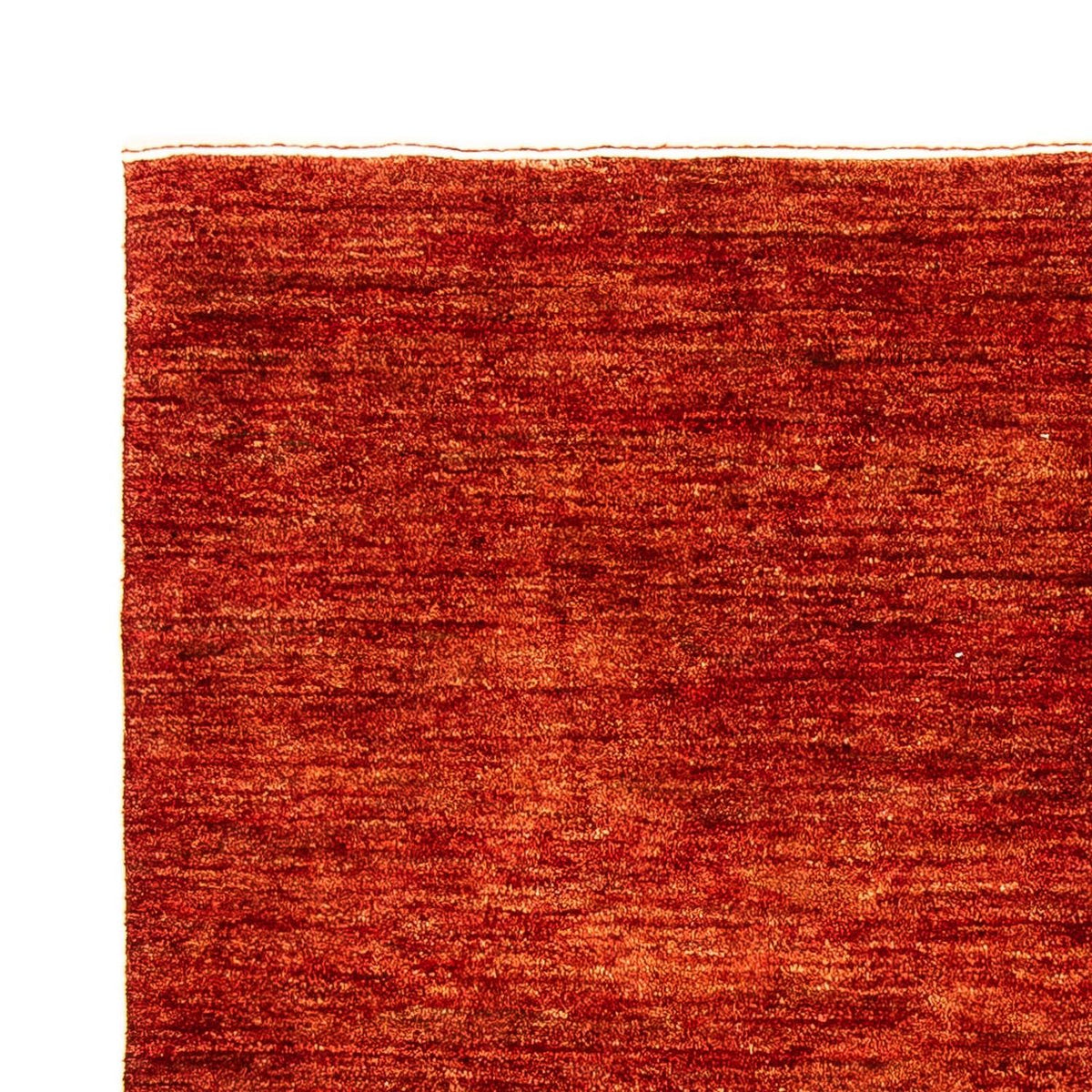 Tapis Gabbeh - Indus - 202 x 137 cm - rouge foncé