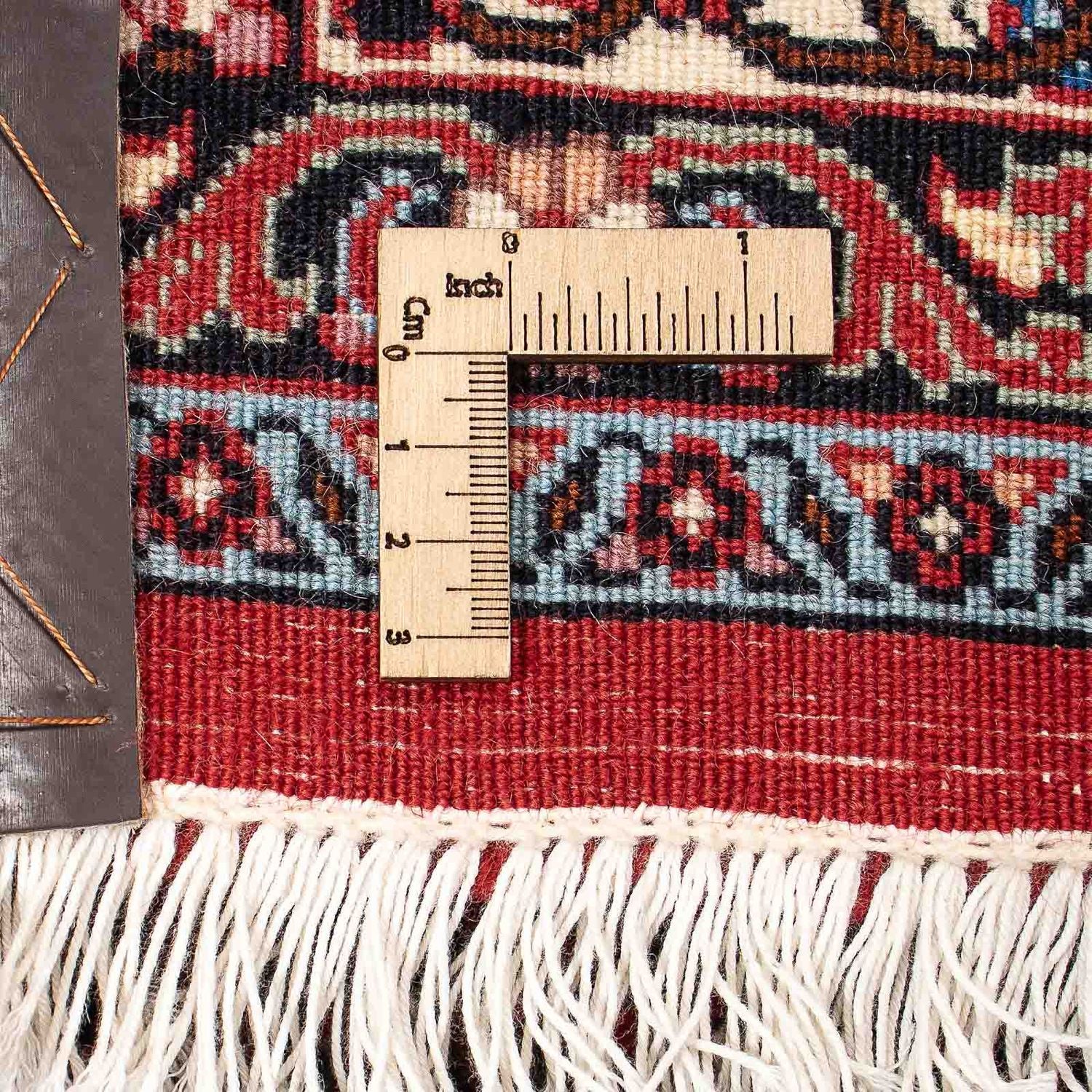 Tapis persan - Bidjar - 211 x 136 cm - rouge
