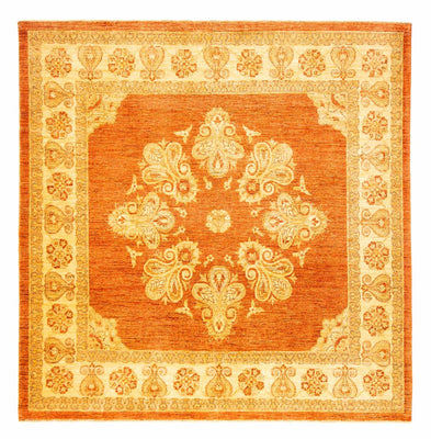 Tapis Ziegler carré  - 205 x 202 cm - rouille