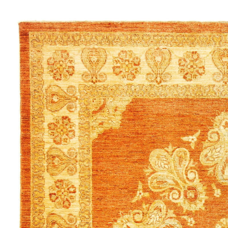 Tapis Ziegler carré  - 205 x 202 cm - rouille